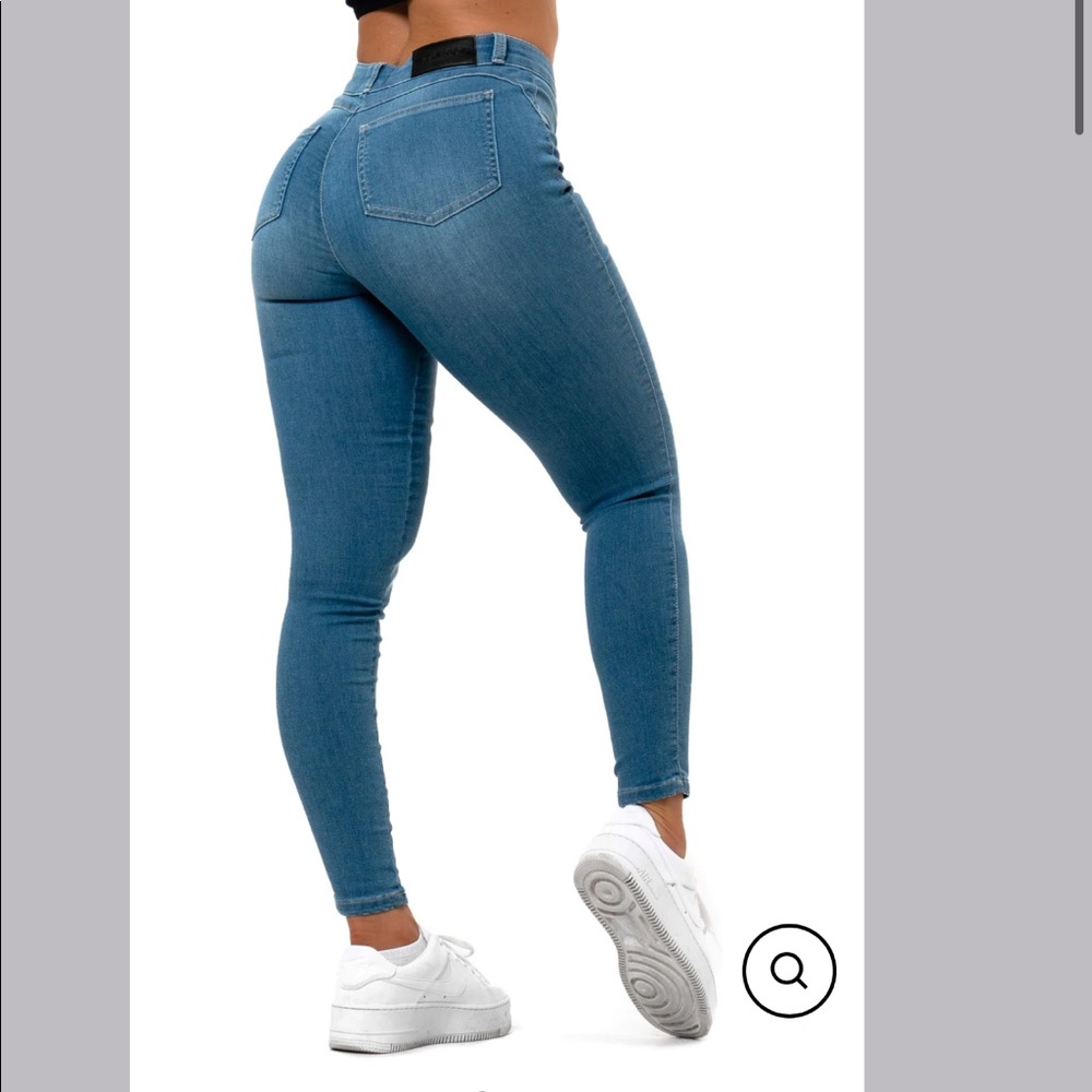 Fit Jeans Contour V2 Mid Waisted Fitjeans Arctic Light Blue XS